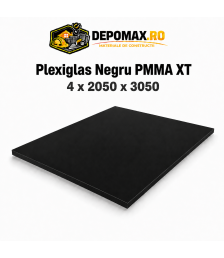Plexiglas negru PMMA XT 4 x 2050 x 3050 mm